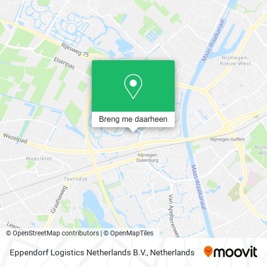 Eppendorf Logistics Netherlands B.V. kaart