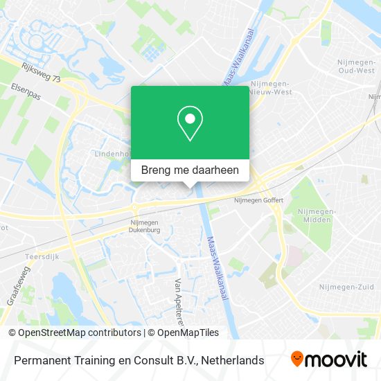 Permanent Training en Consult B.V. kaart