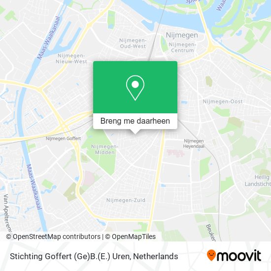 Stichting Goffert (Ge)B.(E.) Uren kaart