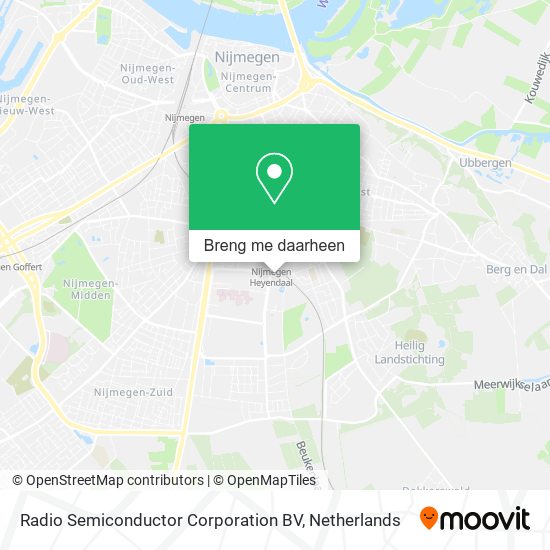 Radio Semiconductor Corporation BV kaart