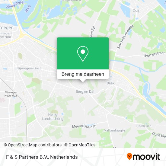 F & S Partners B.V. kaart