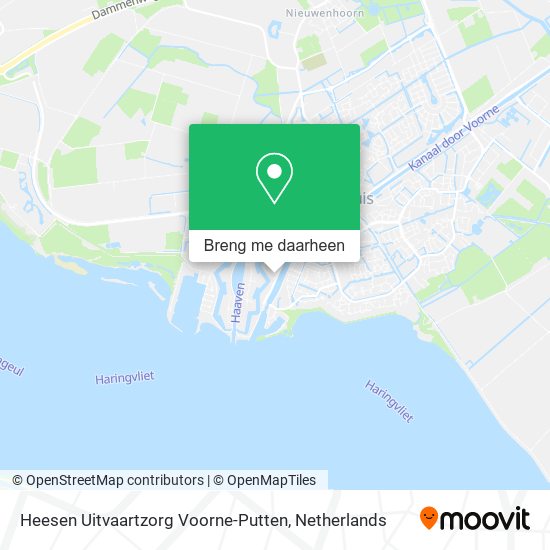 Heesen Uitvaartzorg Voorne-Putten kaart