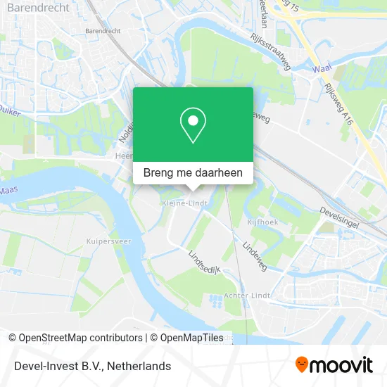 Devel-Invest B.V. kaart