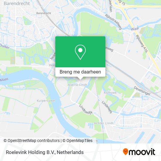 Roelevink Holding B.V. kaart