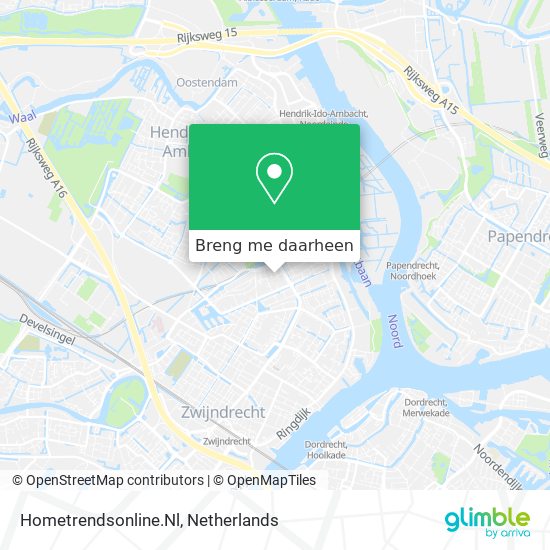 Hometrendsonline.Nl kaart