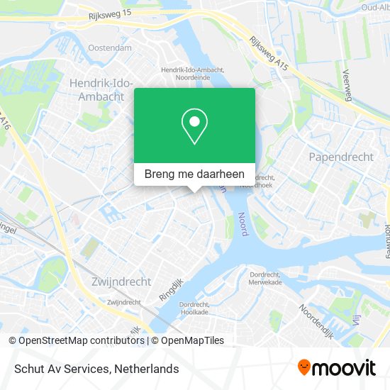 Schut Av Services kaart
