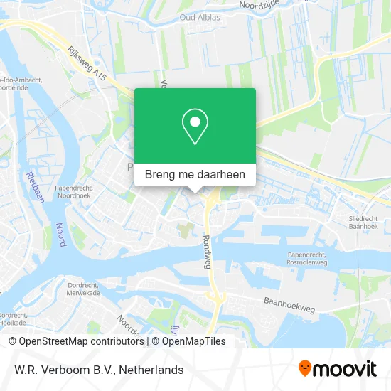 W.R. Verboom B.V. kaart
