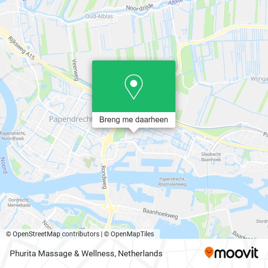 Phurita Massage & Wellness kaart