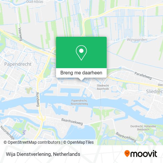 Wija Dienstverlening kaart
