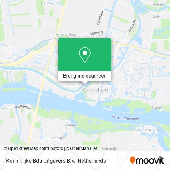 Koninklijke Bdu Uitgevers B.V. kaart