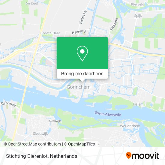 Stichting Dierenlot kaart