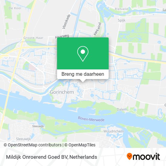 Mildijk Onroerend Goed BV kaart