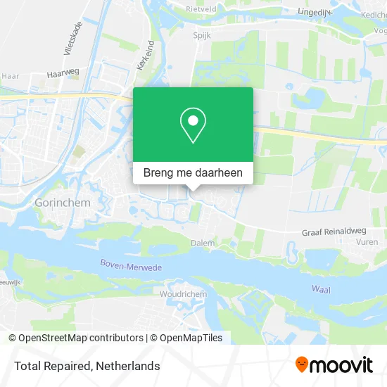 Total Repaired kaart