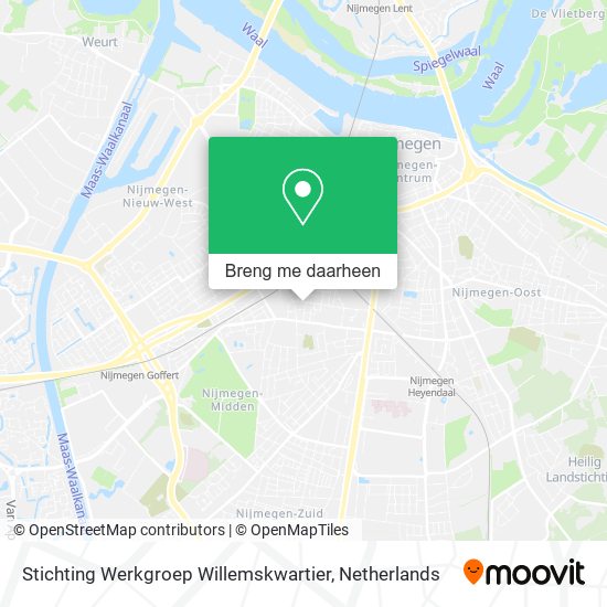 Stichting Werkgroep Willemskwartier kaart