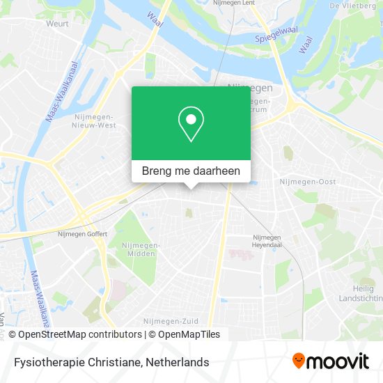 Fysiotherapie Christiane kaart