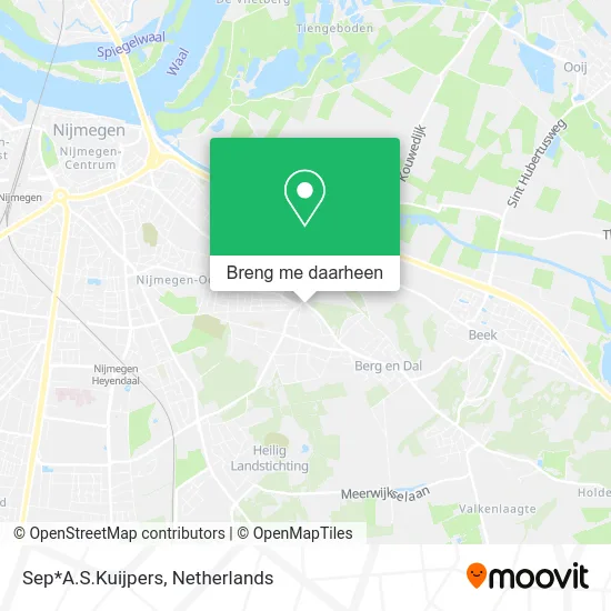 Sep*A.S.Kuijpers kaart