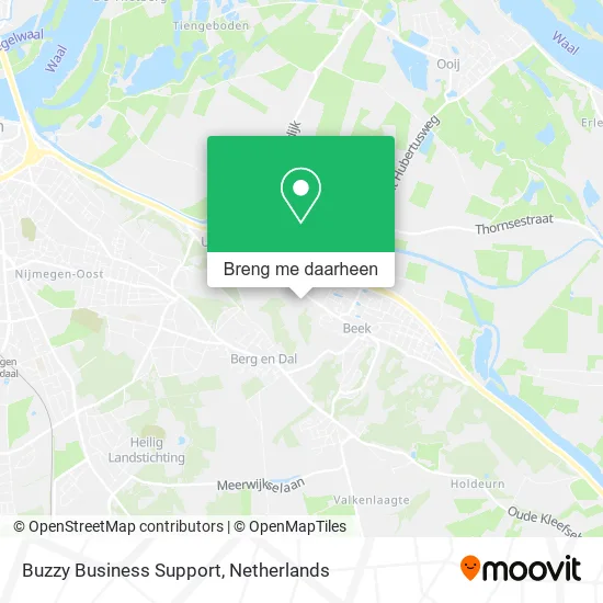 Buzzy Business Support kaart