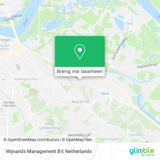 Wijnands Management BV kaart