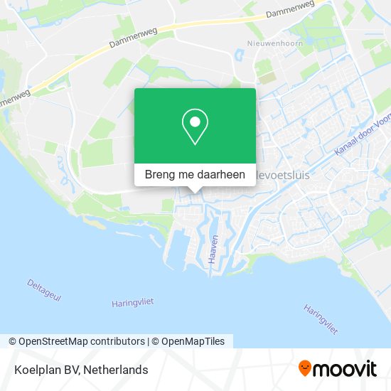 Koelplan BV kaart