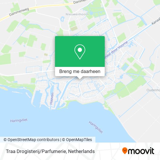 Traa Drogisterij/Parfumerie kaart