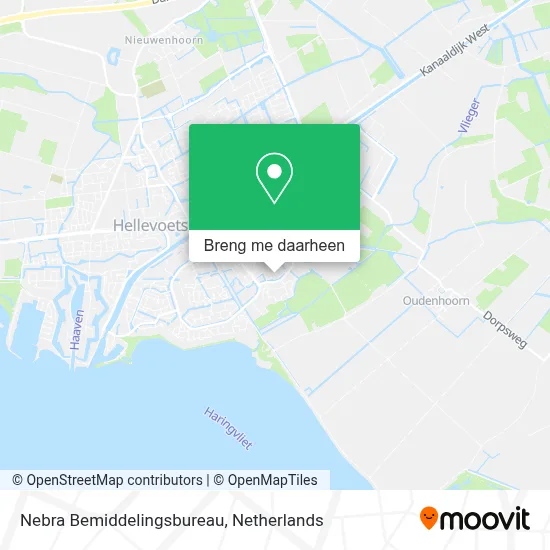 Nebra Bemiddelingsbureau kaart