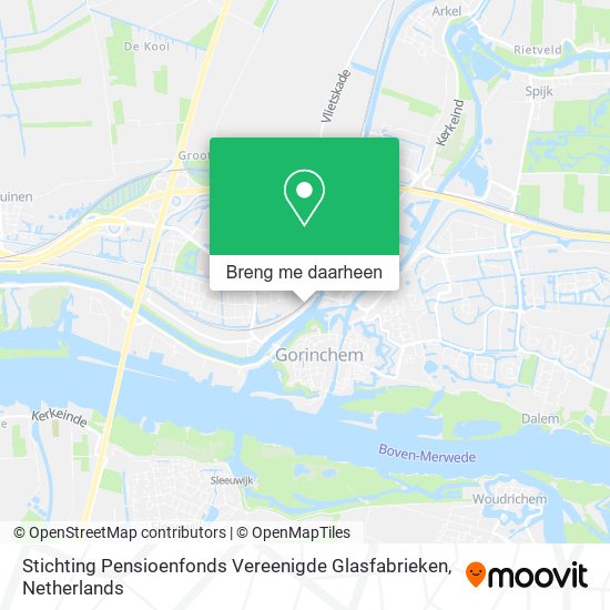Stichting Pensioenfonds Vereenigde Glasfabrieken kaart