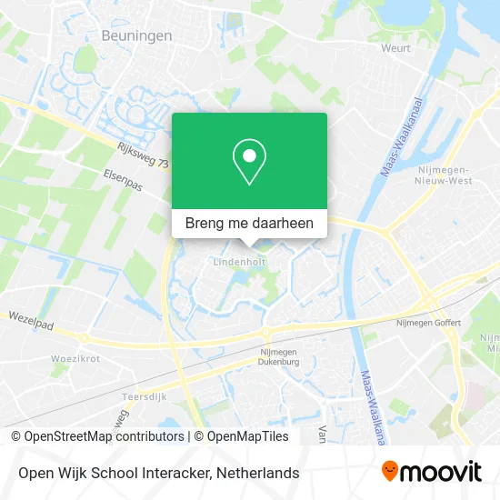 Open Wijk School Interacker kaart