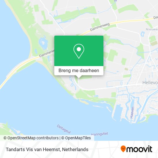Tandarts Vis van Heemst kaart