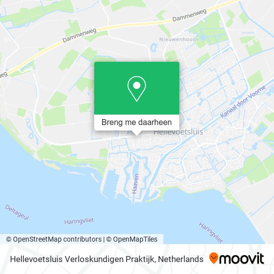 Hellevoetsluis Verloskundigen Praktijk kaart