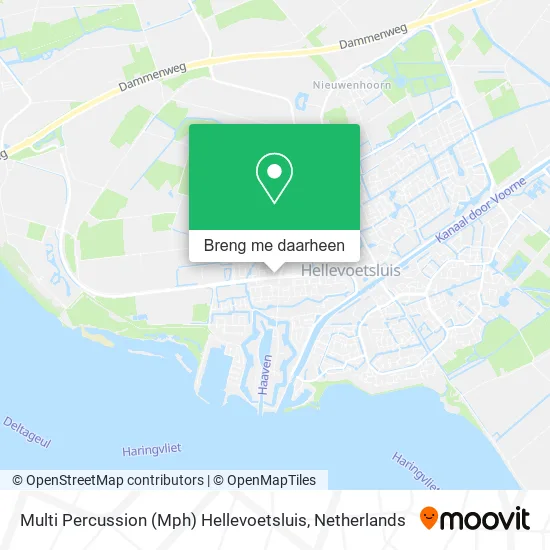 Multi Percussion (Mph) Hellevoetsluis kaart