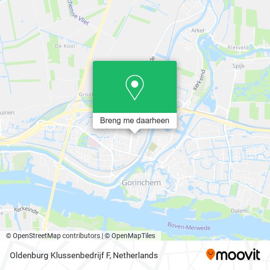 Oldenburg Klussenbedrijf F kaart