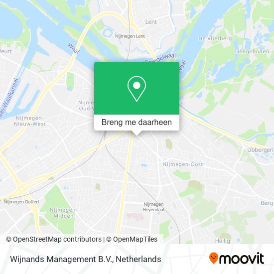 Wijnands Management B.V. kaart