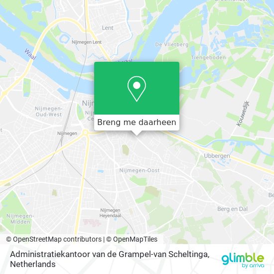 Administratiekantoor van de Grampel-van Scheltinga kaart