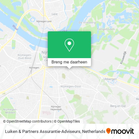 Luiken & Partners Assurantie-Adviseurs kaart