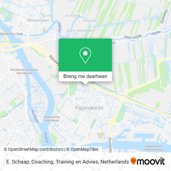 E. Schaap, Coaching, Training en Advies kaart