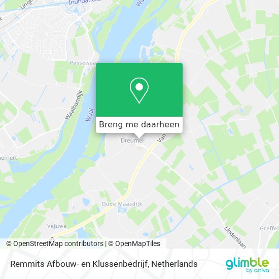 Remmits Afbouw- en Klussenbedrijf kaart