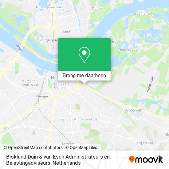 Blokland Duin & van Esch Administrateurs en Belastingadviseurs kaart