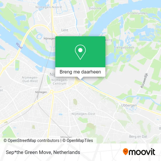 Sep*the Green Move kaart