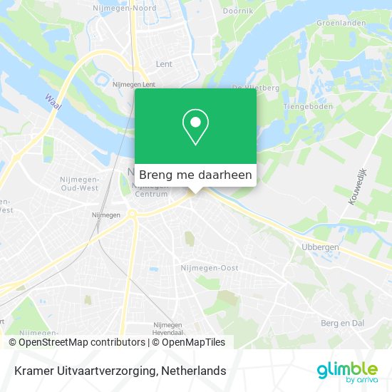 Kramer Uitvaartverzorging kaart