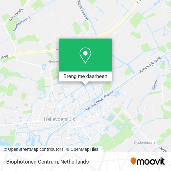 Biophotonen-Centrum kaart