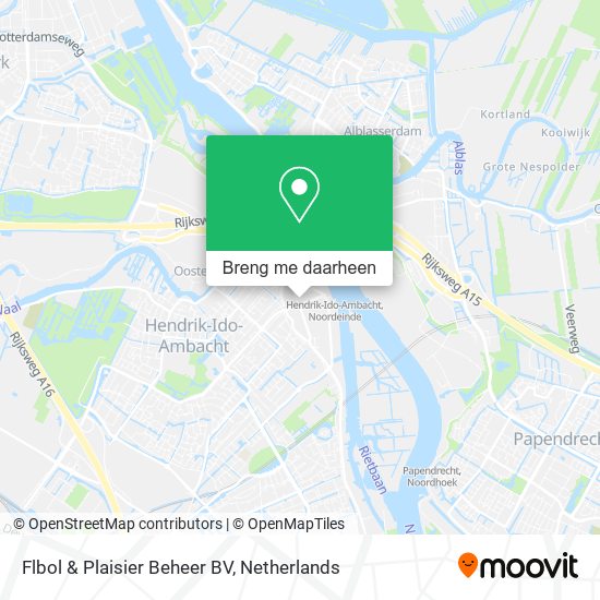 Flbol & Plaisier Beheer BV kaart