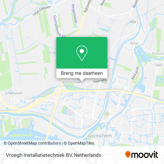 Vroegh Installatietechniek BV kaart