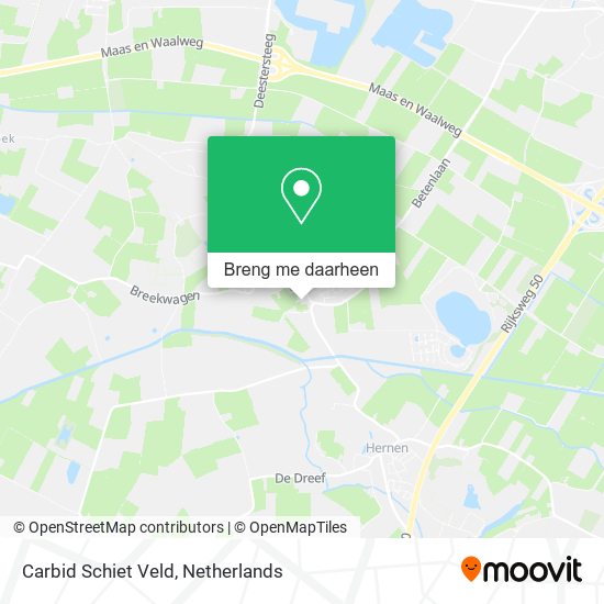 Carbid Schiet Veld kaart