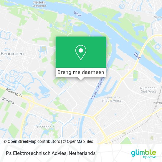 Ps Elektrotechnisch Advies kaart