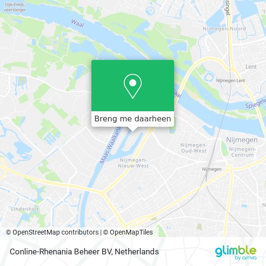 Conline-Rhenania Beheer BV kaart
