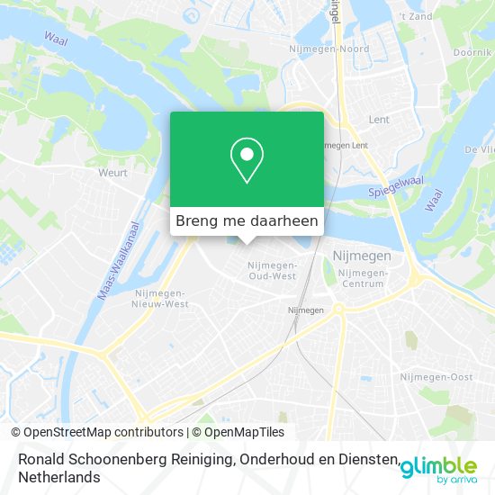 Ronald Schoonenberg Reiniging, Onderhoud en Diensten kaart