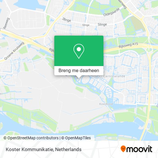 Koster Kommunikatie kaart