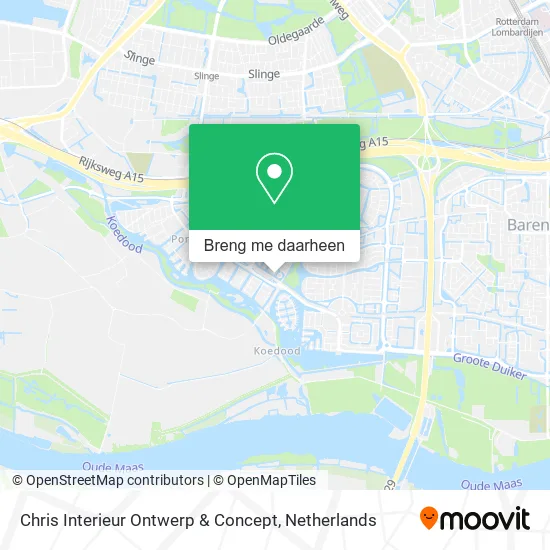 Chris Interieur Ontwerp & Concept kaart