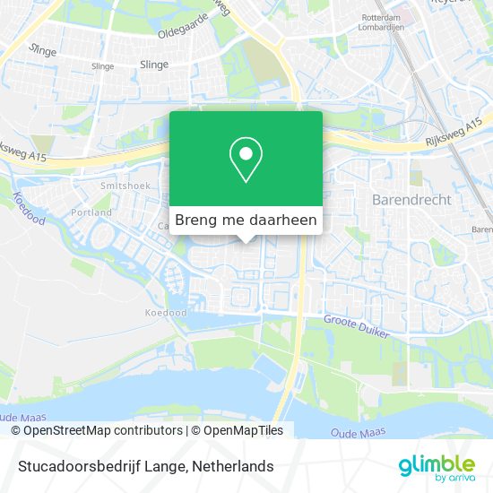 Stucadoorsbedrijf Lange kaart