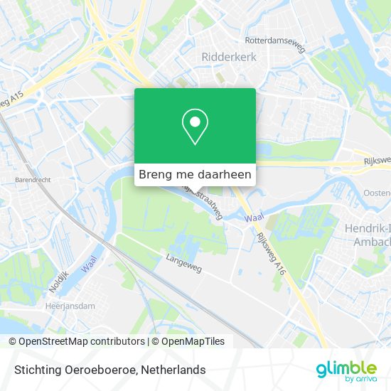 Stichting Oeroeboeroe kaart